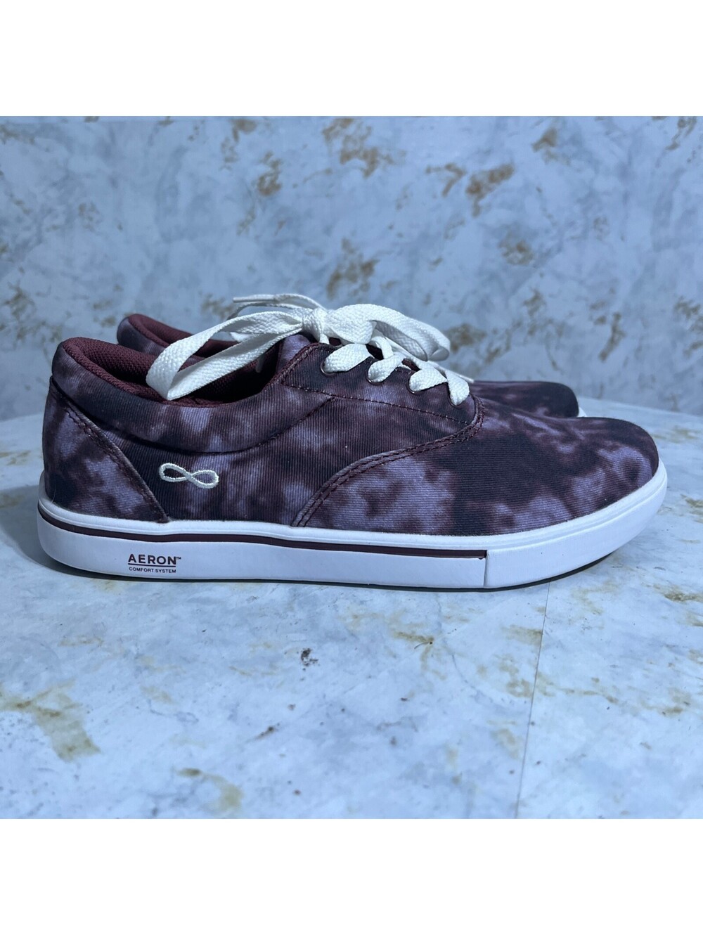 Cherokee Infinity Women's Sz 7M Shoes Purple White Comfort Nursing Work Sneakers